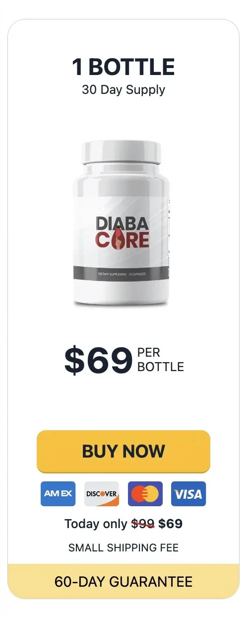 Diabacore one bottle