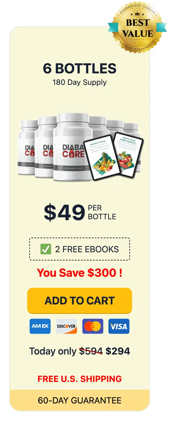 Diabacore 6 bottles